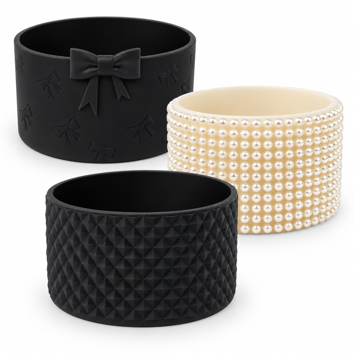 Silicone Boot | Black & White 3-Pack
