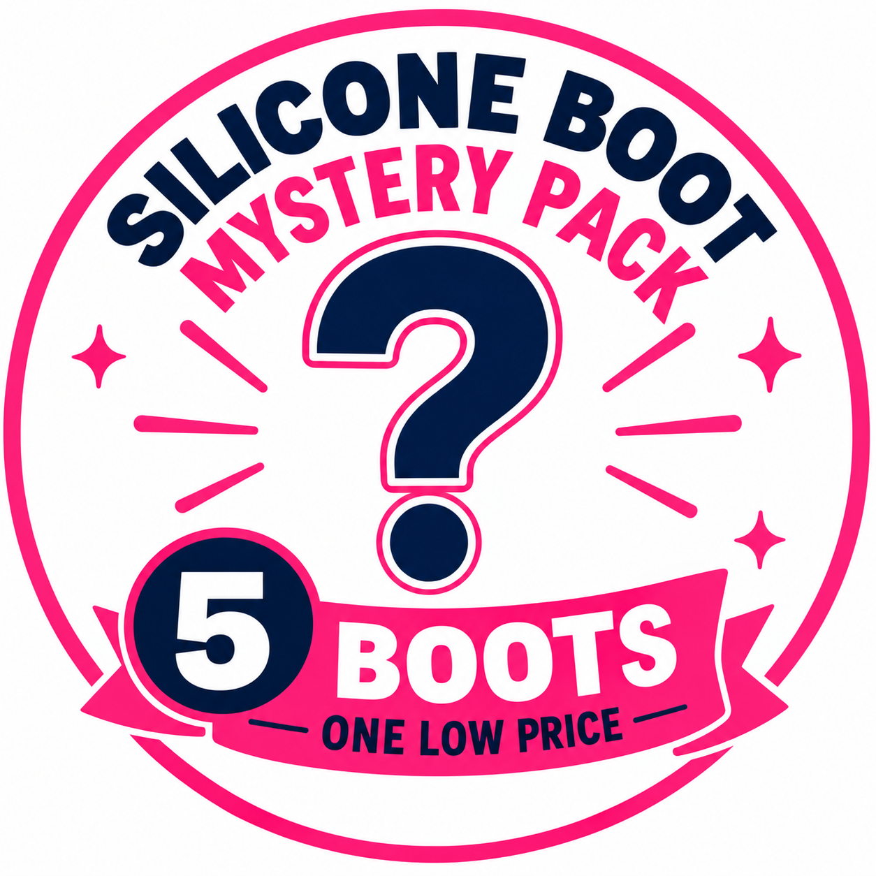 Mystery Silicone Boot | 5-Pack