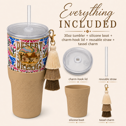 Desert Dreams — 30oz Charm Tumbler