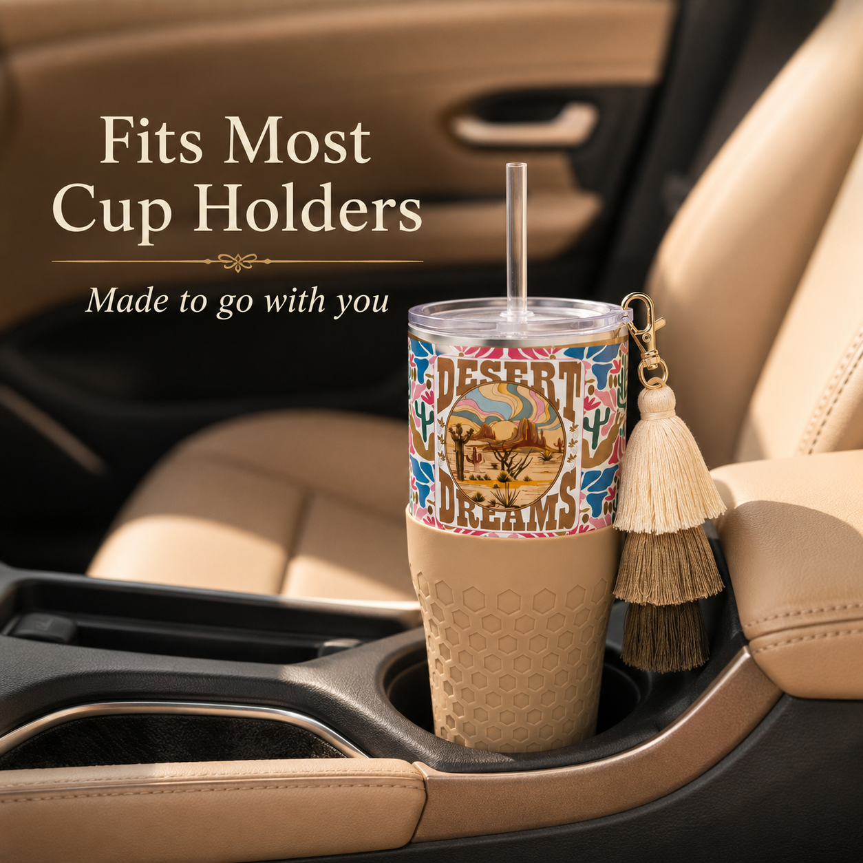 Desert Dreams — 30oz Charm Tumbler