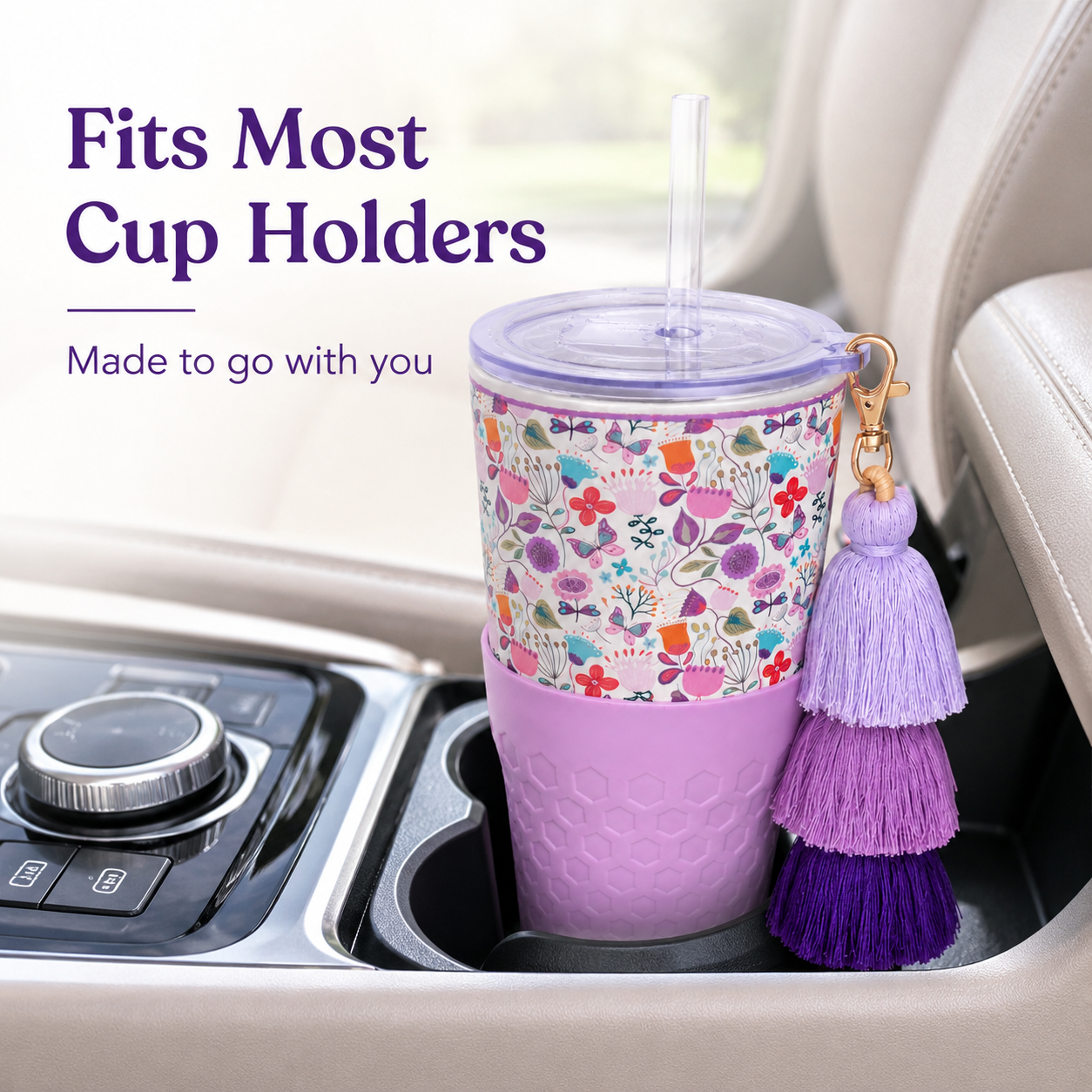 Garden Blooms — 30oz Charm Tumbler