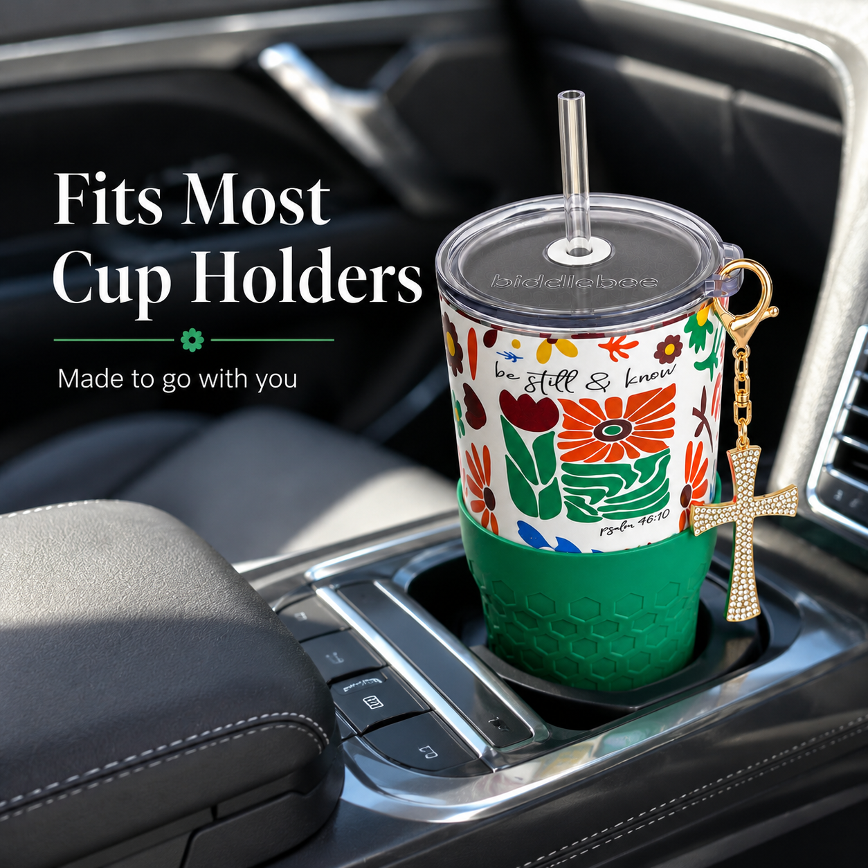 Be Still & Know Faith - 30oz Charm Tumbler