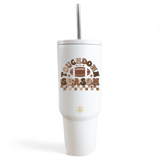 Touchdown Season 40oz Straw Tumbler