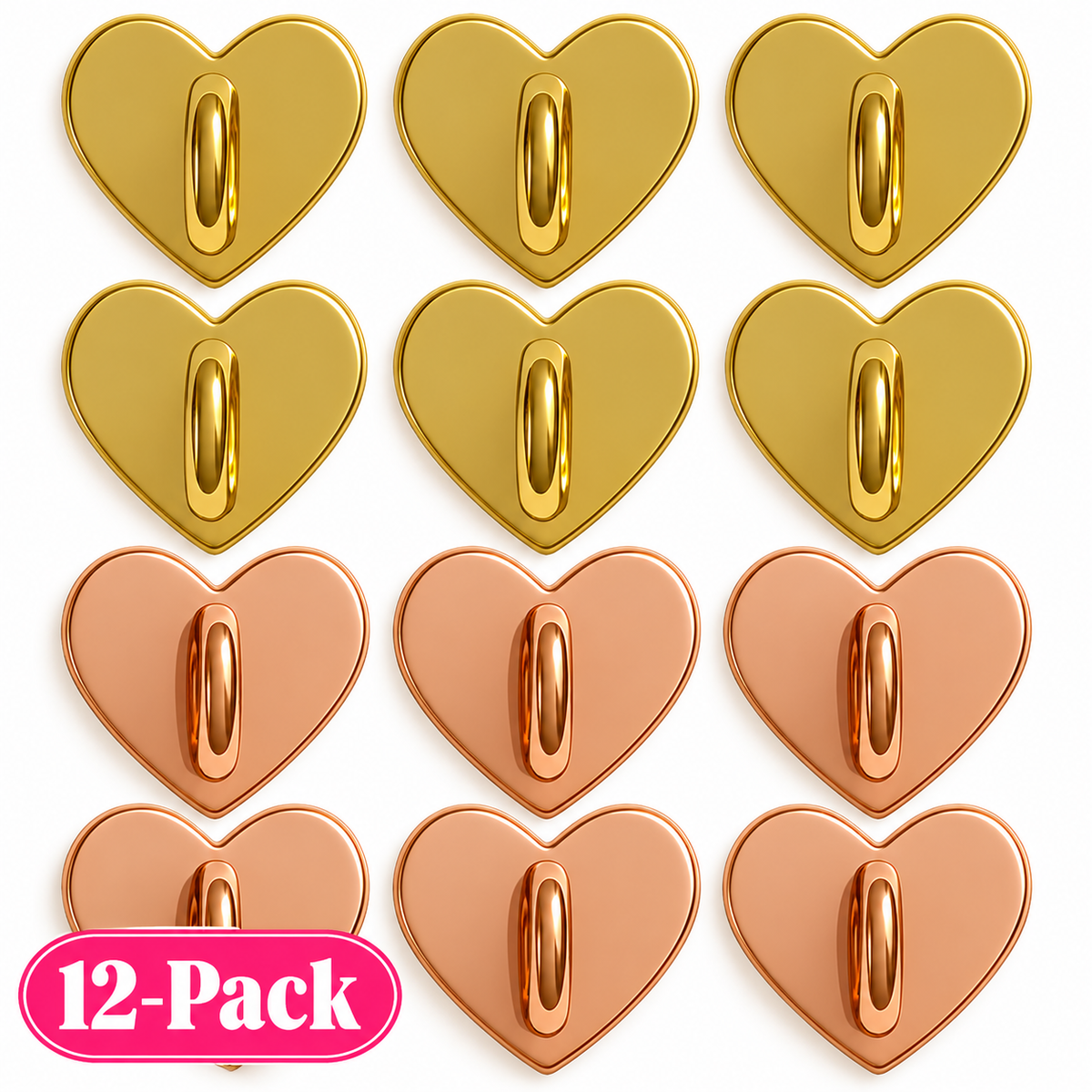 Charm Hook 12-Pack | Metallic