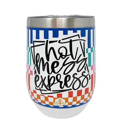 Hot Mess Express Wine Tumbler