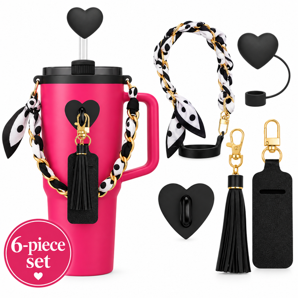 Tumbler Accessory Set - Bougie Black