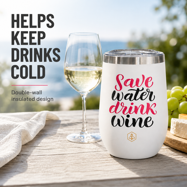 Wine Tumbler 3-Pack | Save Water Drink Wine