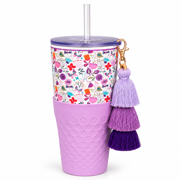 Garden Blooms — 30oz Charm Tumbler