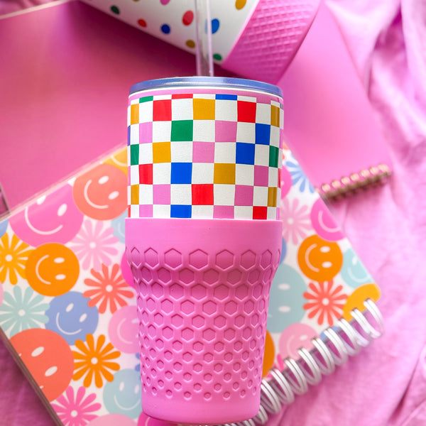 30oz Tumbler | Happy Check