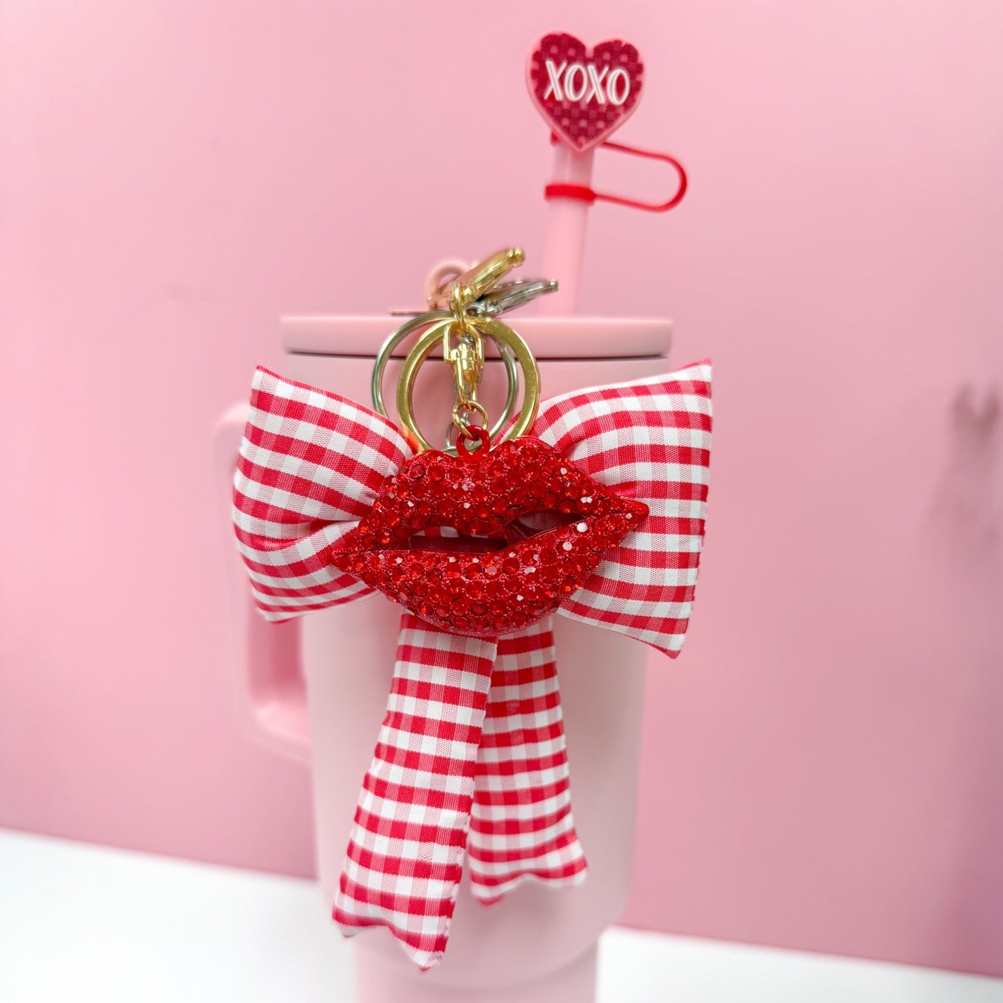 Red Lips Charm