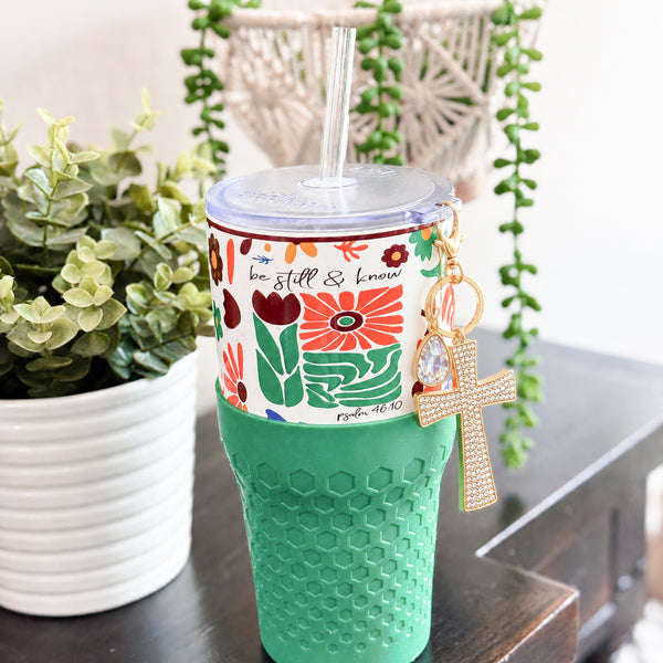 Be Still & Know Faith - 30oz Charm Tumbler