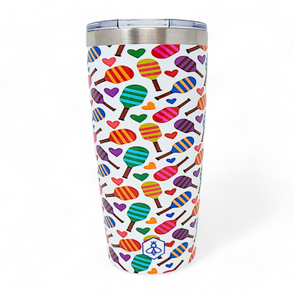 Pickleball Love Travel Tumbler (20oz)