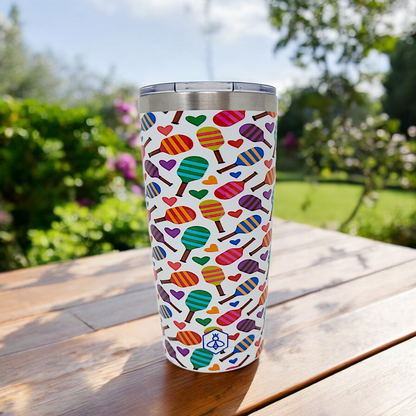 Pickleball Love Travel Tumbler (20oz)