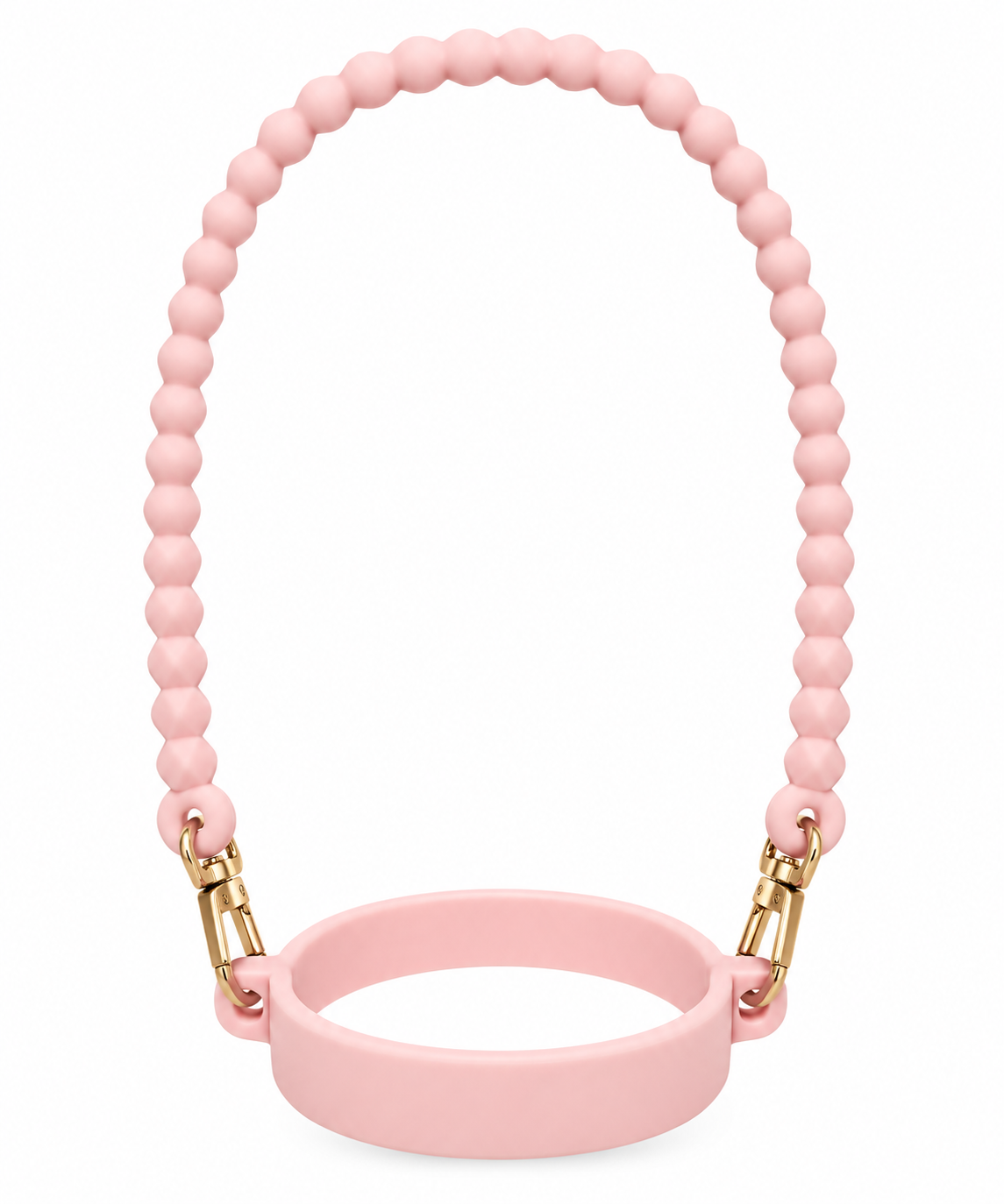 Tumbler Handle | Pink Beads