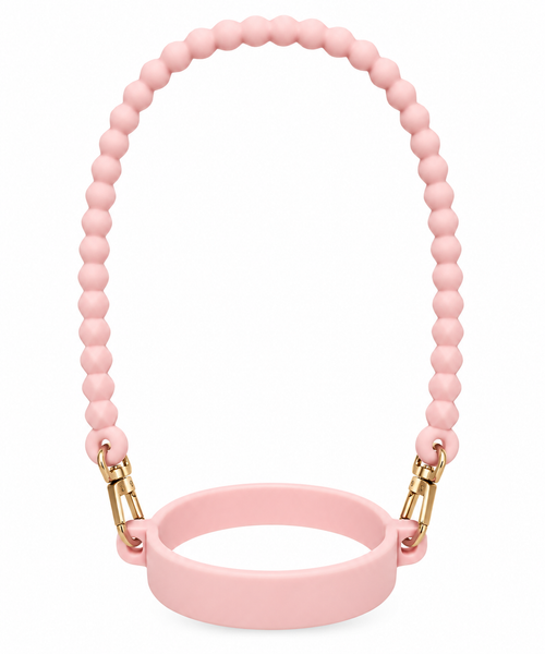 Tumbler Handle | Pink Beads