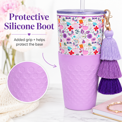 Garden Blooms — 30oz Charm Tumbler