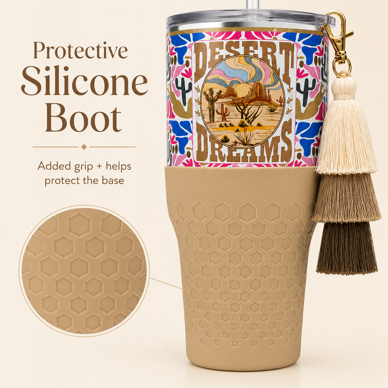 Desert Dreams — 30oz Charm Tumbler
