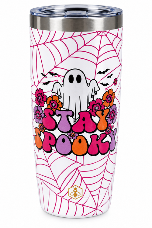 20oz Coffee Tumbler with Lid | Stay Spooky