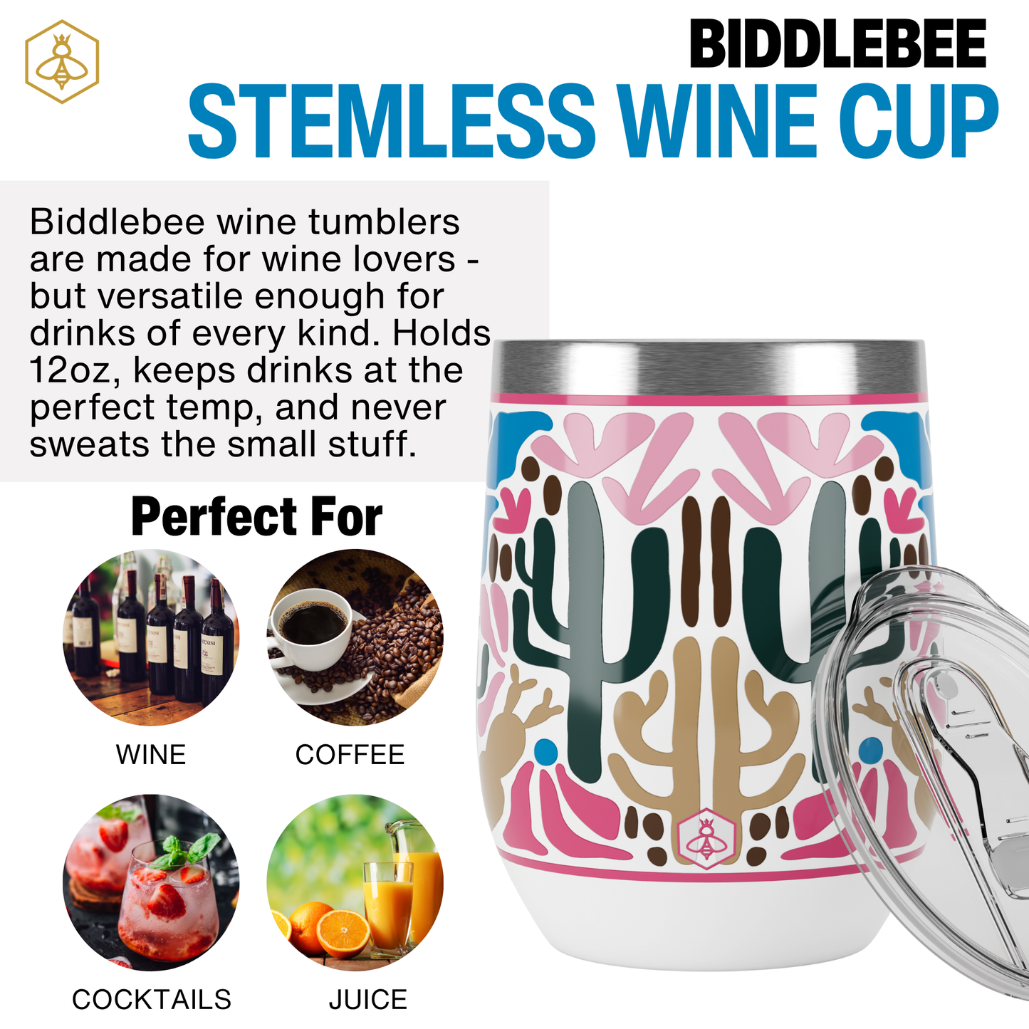 Wine Tumbler - Desert Dreams