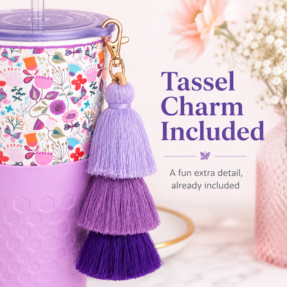 Garden Blooms — 30oz Charm Tumbler