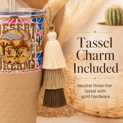 Desert Dreams — 30oz Charm Tumbler