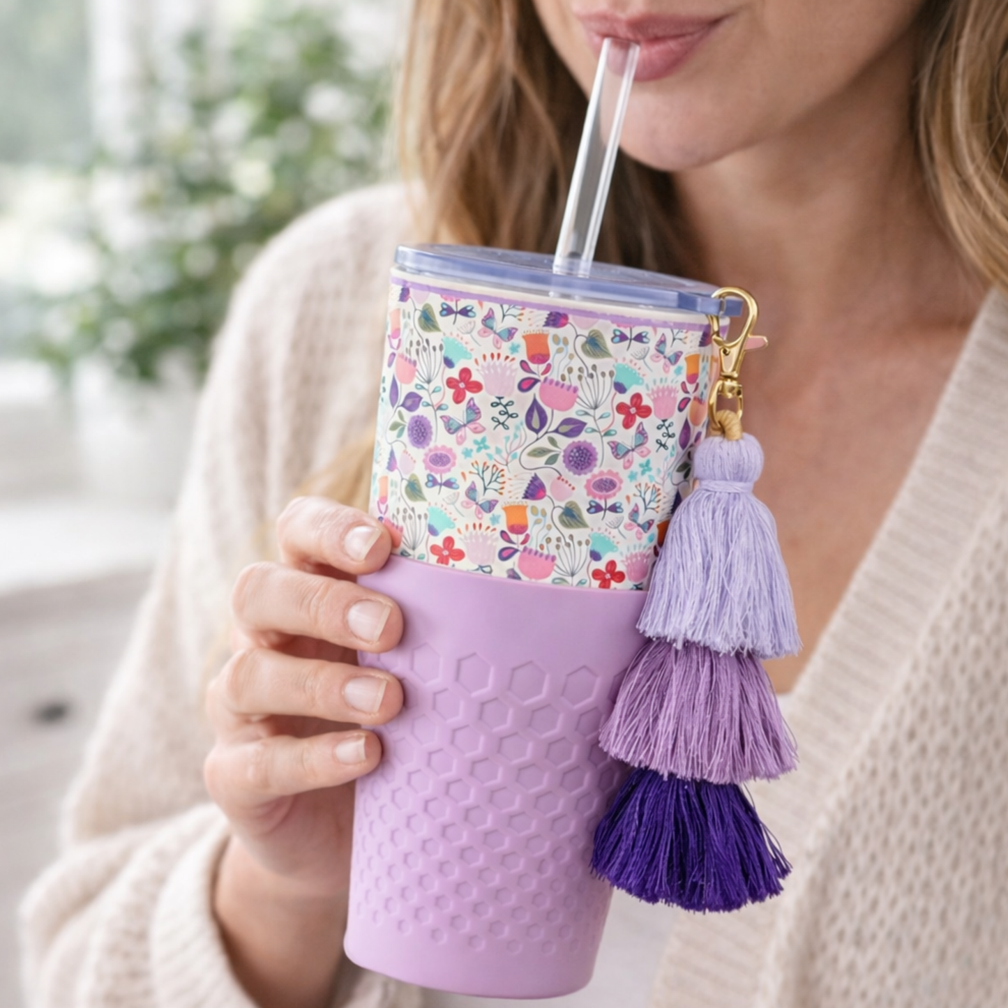 Garden Blooms — 30oz Charm Tumbler