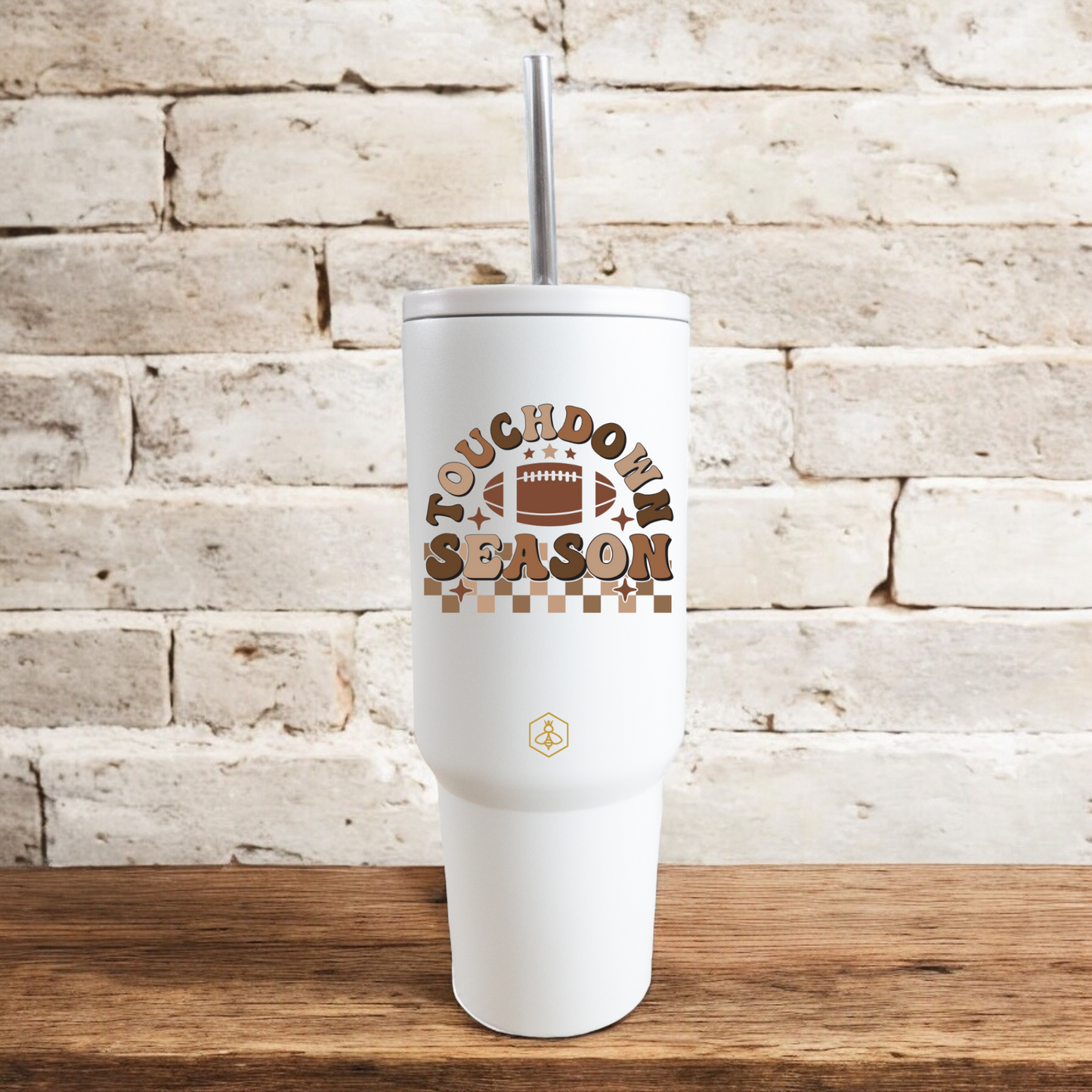 Touchdown Season 40oz Straw Tumbler