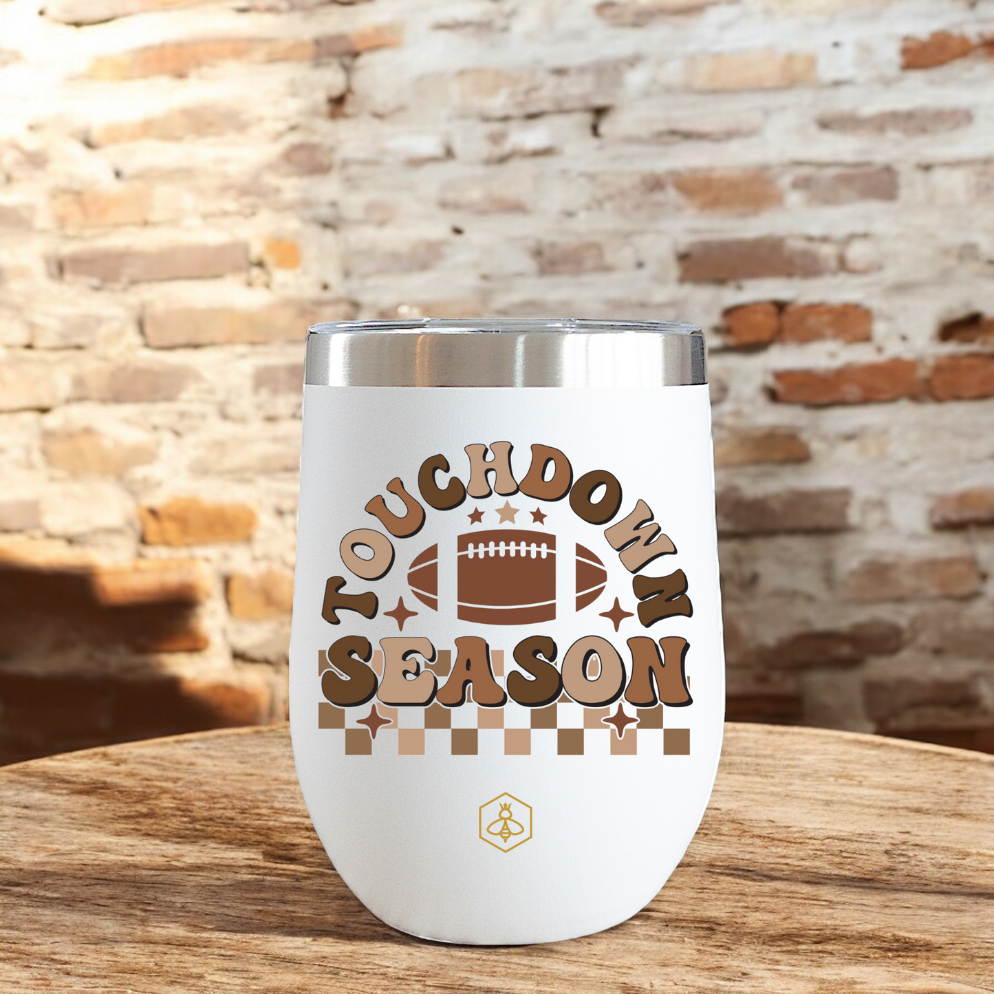 Touchdown Season Wine Tumbler (12oz)