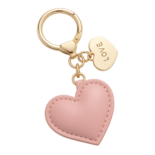 Vegan Leather Heart Charm