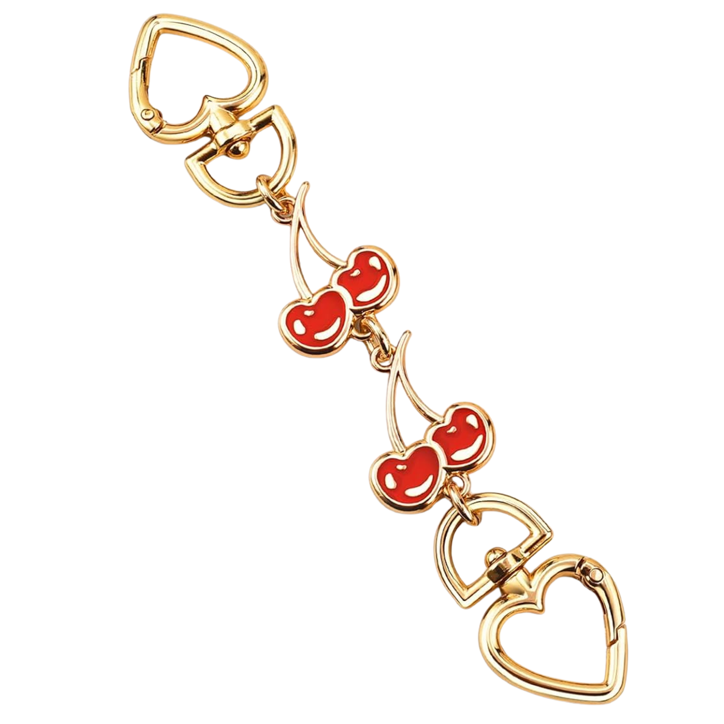 Purse Extender Chain | Red Cherries | 6.25"