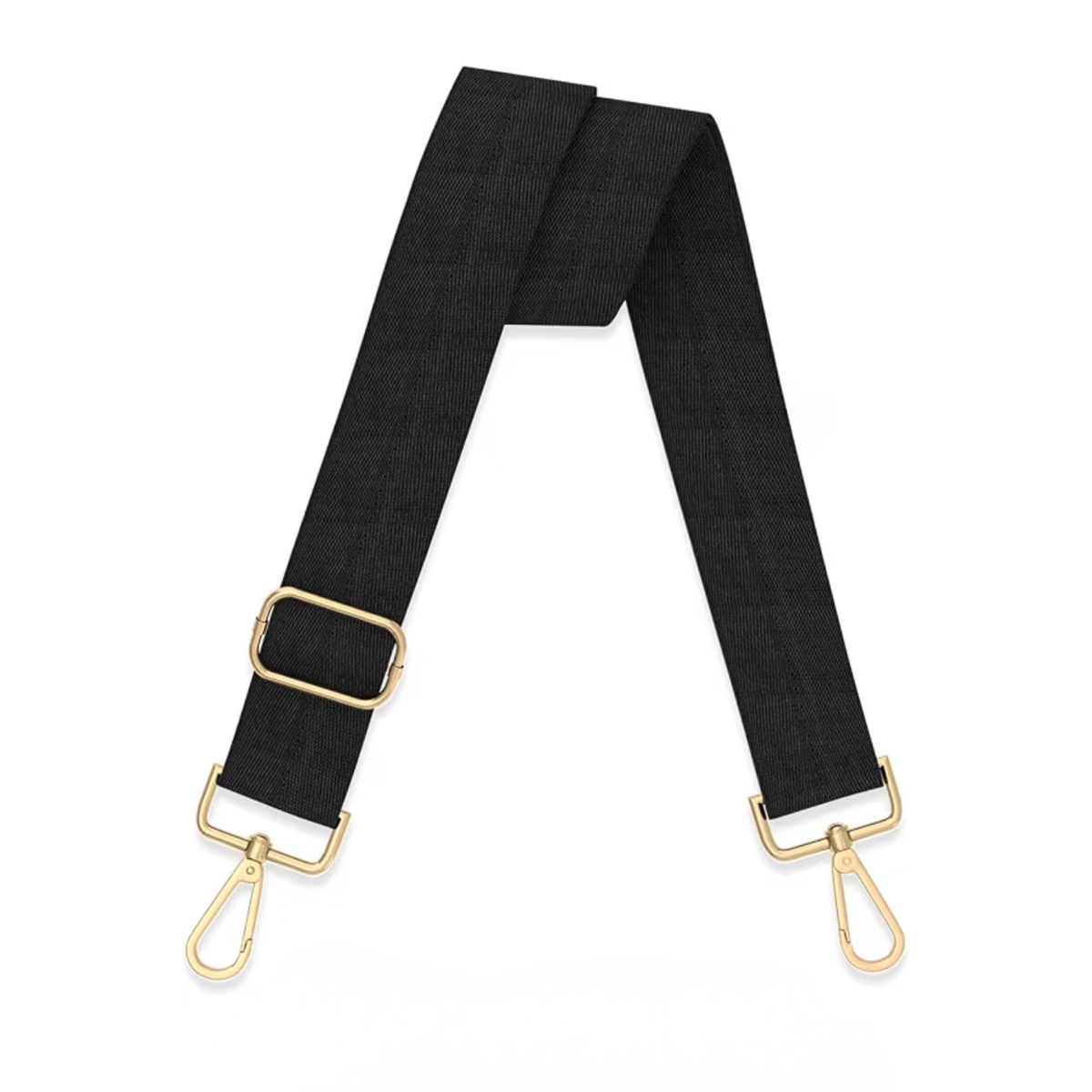 Adjustable Purse Shoulder Strap | Black | 28-52"