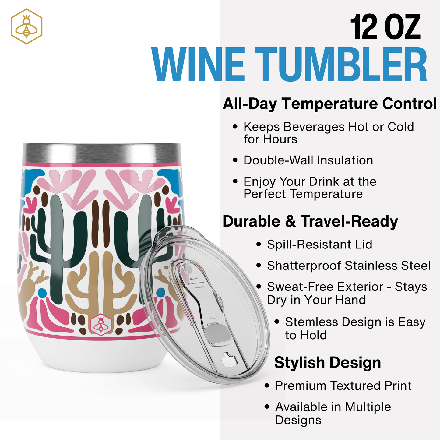 Wine Tumbler - Desert Dreams