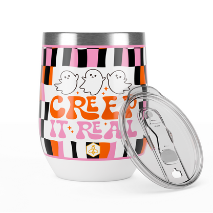 Creep It Real Wine Tumbler