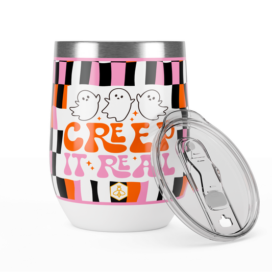 Creep It Real Wine Tumbler