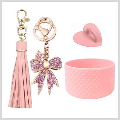 Luxe Bow Accessory Bundle (Pink)