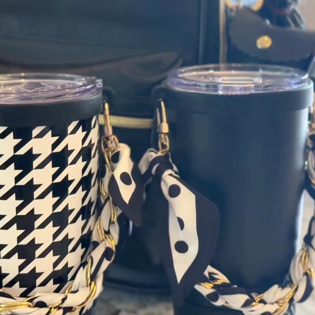 Biddlebee Brew Black coffee tumbler motion video