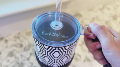 Black & White — 30oz Charm Tumbler